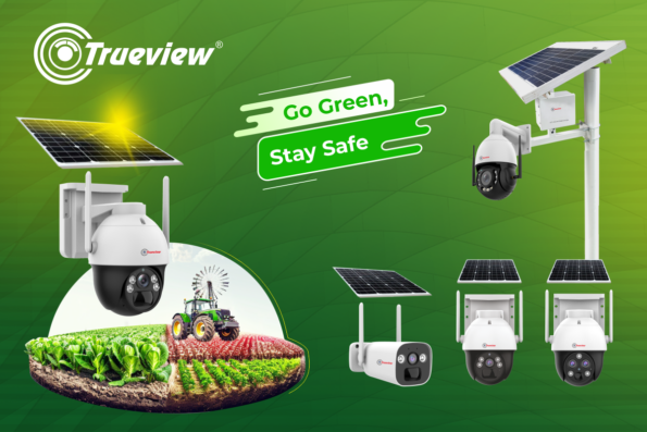 CCTV Cameras with Solar Panels